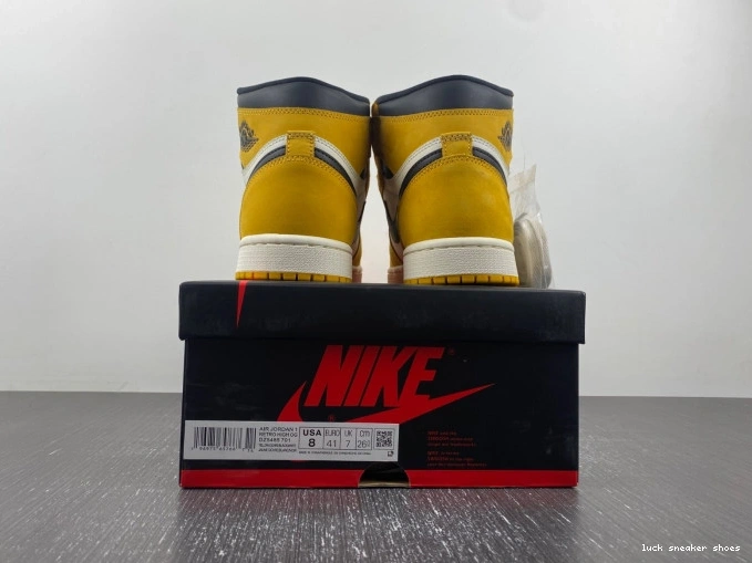 Rep LUCY High 1 Jordan Yellow Ochre DZ5485-701 Air OG 0707
